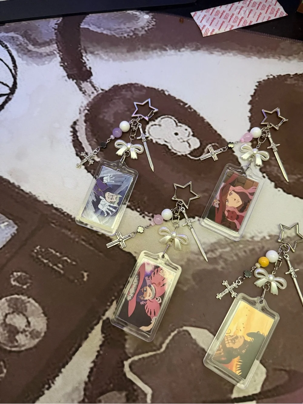 Black Clover Keychains